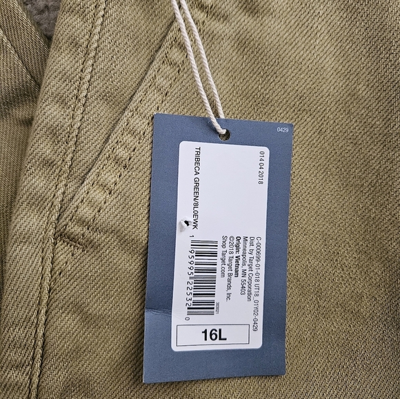 Universal Thread Tribeca Green Wide Leg Drawstring Jeans/Pants Women 16L - Picture 9 of 9